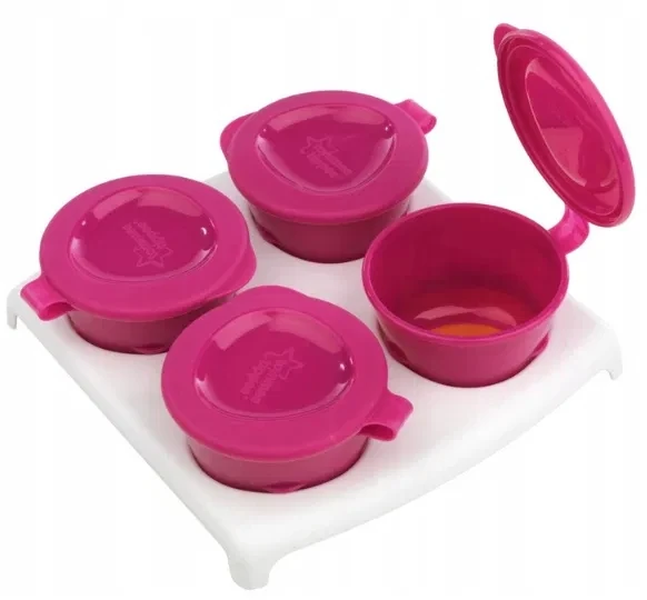 Tommee Tippee indeliai maistui šaldyti 4vnt 44650071