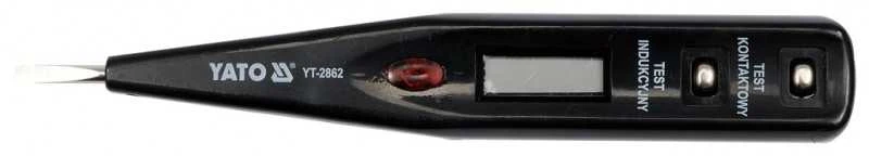 YATO ĮTAMPOS TESTERIS 12-250V LCD 2862