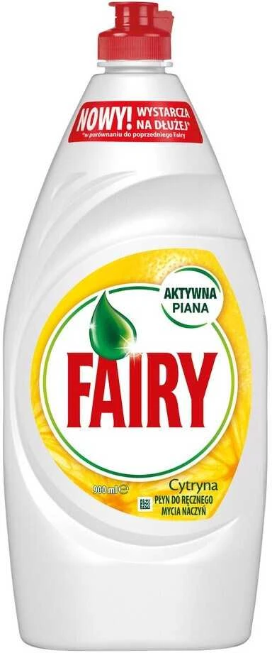 Indų ploviklis FAIRY LEMON, 900 ml
