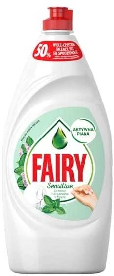 Indų ploviklis FAIRY SENSITIVE Tea Tree & Mint, 900 ml