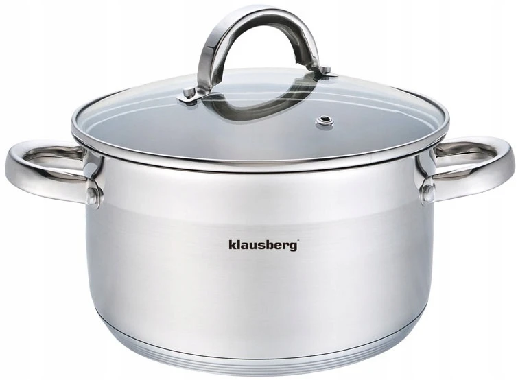 Puodas Plieninis puodas, 26 cm skersmens, 7,5 l, Klausberg