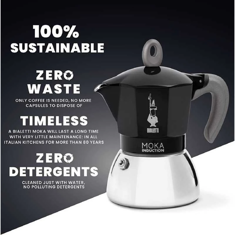 Kavinukas Bialetti Moka Induction, 2 puodeliams