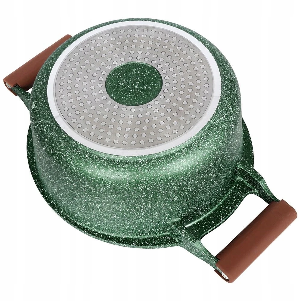 INDUKCINIS GRANITINIS PUODAS 24cm SU DANČIU OLDMAN 4.4L 24cm