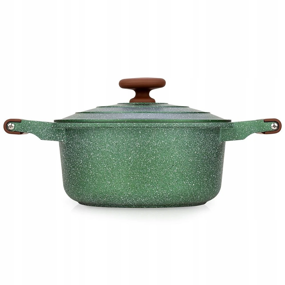 INDUKCINIS GRANITINIS PUODAS 24cm SU DANČIU OLDMAN 4.4L 24cm