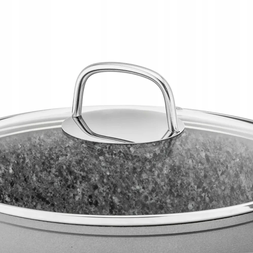 Indukcinis puodas 4 l dujinis su nepridegančiu dangteliu Valdinox Grand 24 cm