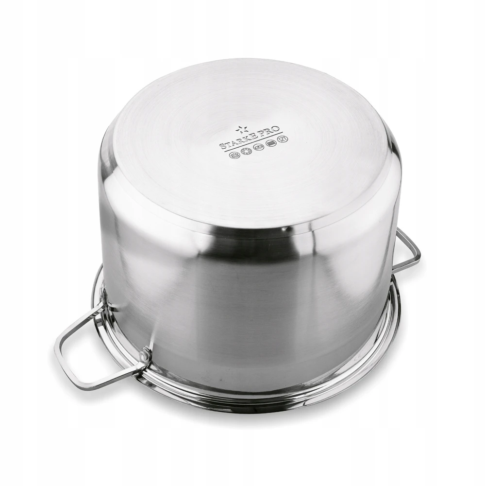 INDUKCINIS PUODAS, Aukštas, NERŪDijantis PLIENAS, DIDELIS Starke Pro Aveiro 17L 32cm