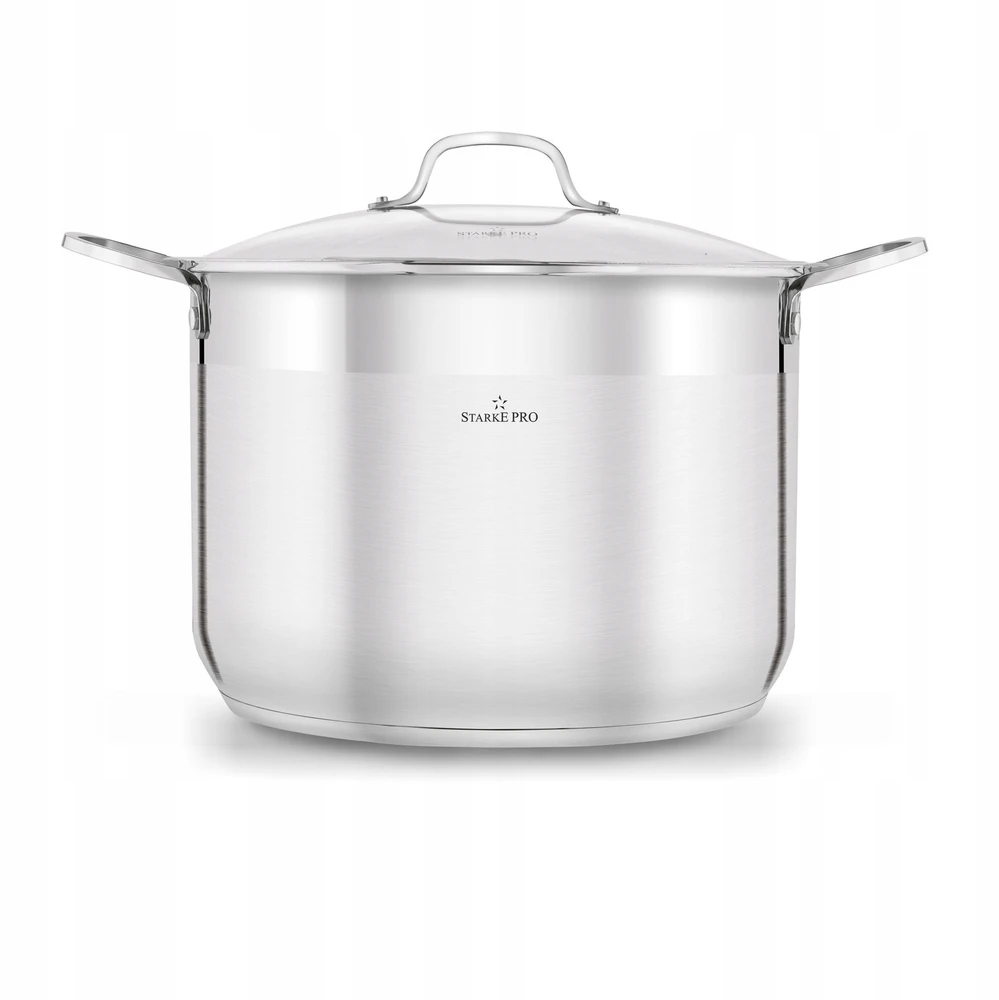 INDUKCINIS PUODAS, Aukštas, NERŪDijantis PLIENAS, DIDELIS Starke Pro Aveiro 17L 32cm