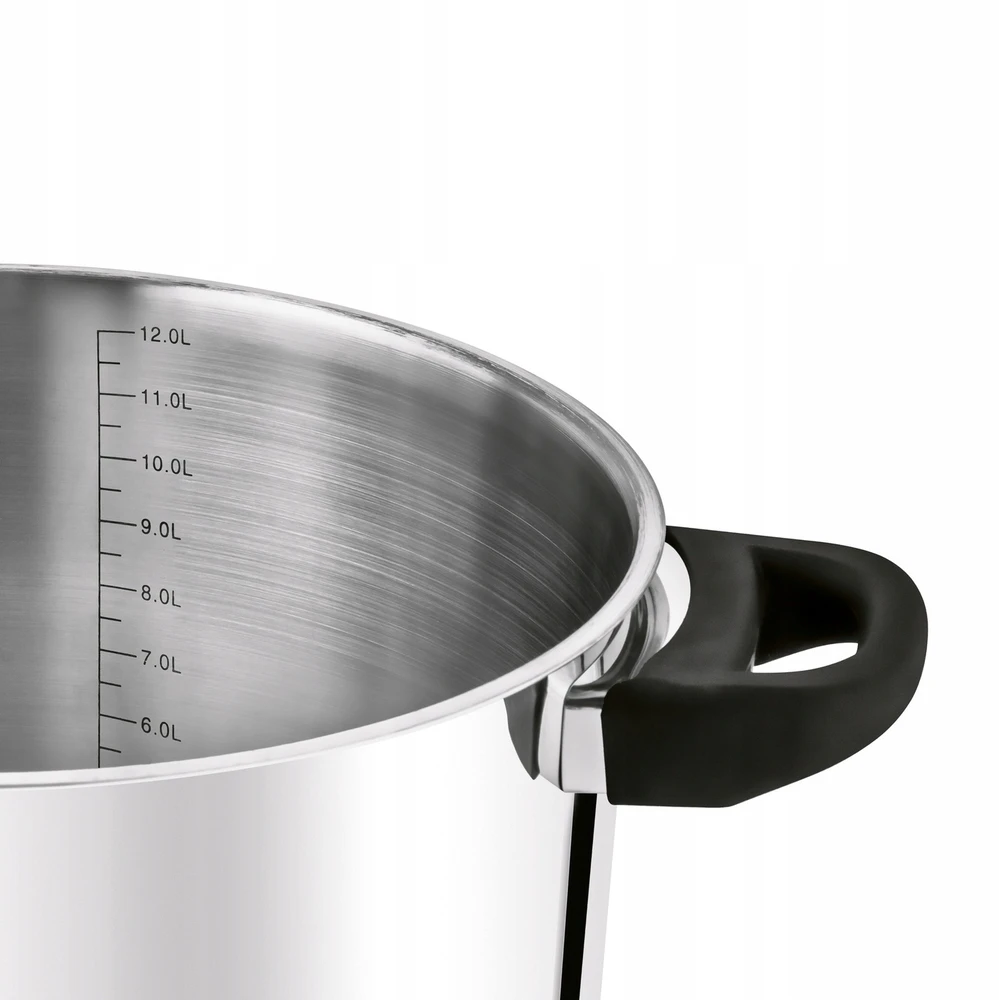 INDUKCINIS PUODAS Aukštas Plienas DIDELIS Lengvas STRAIN Starke Sante 12.5L 24
