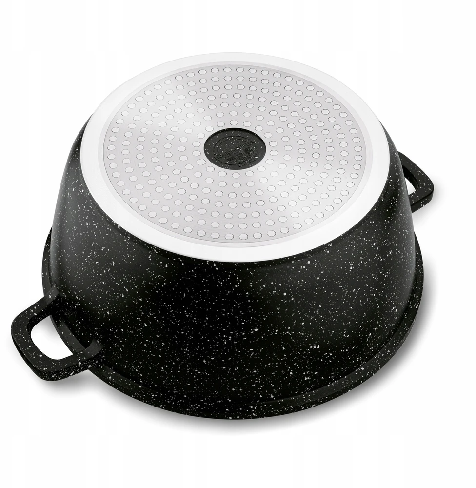 INDUKCINIS PUODAS DIDELEI DUJINĖ ORKAITĖ Konighoffer Pollo Juodas 6,5l 28cm