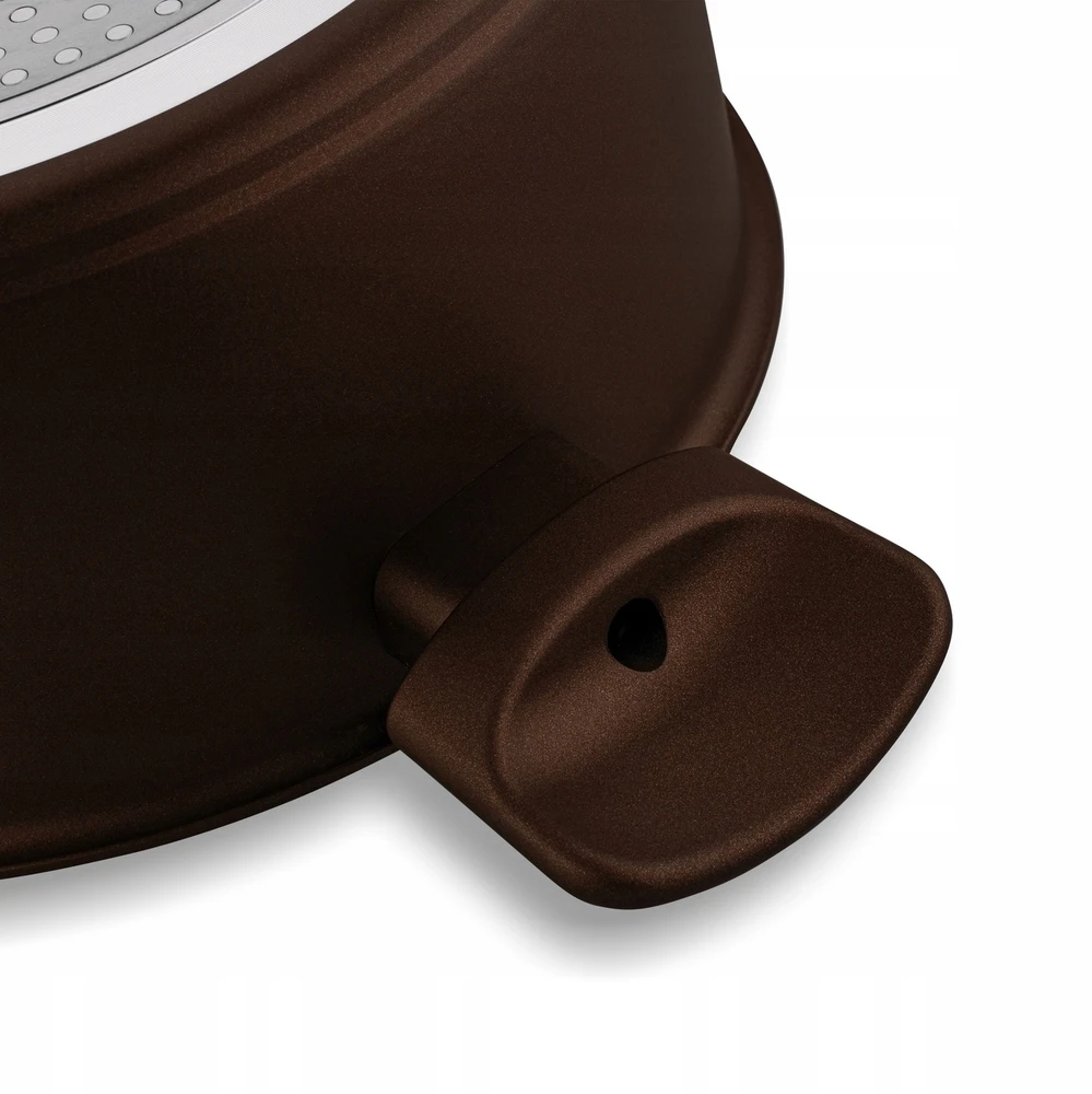 INDUKCINIS PUODAS Keraminis KIETŲJŲ DUJŲ dangtis Konighoffer Reno 4,6 l 24cm