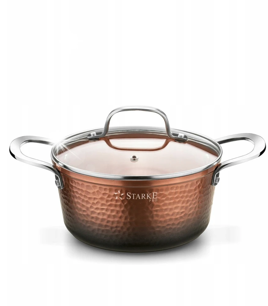 Indukcinis PUODAS ORKAITEI, SOLID Starke Pro Blizgus varis 1,6 l 18cm