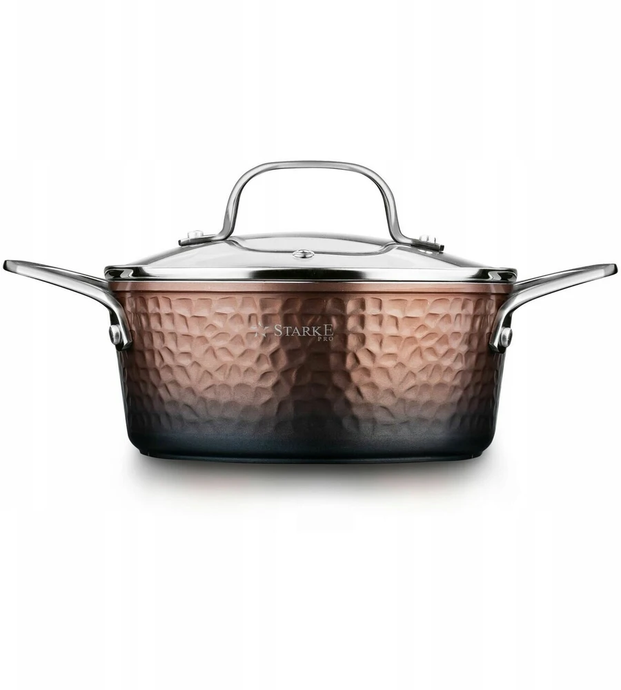 Indukcinis PUODAS ORKAITEI, SOLID Starke Pro blizgus varis 1,6 l 18cm