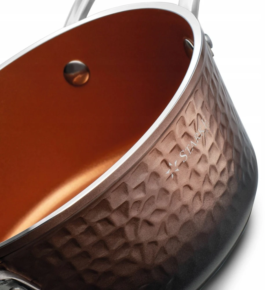 Indukcinis PUODAS ORKAITEI, SOLID Starke Pro blizgus varis 1,6 l 18cm