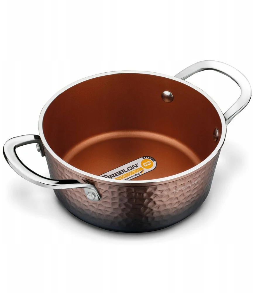 Indukcinis PUODAS ORKAITEI, SOLID Starke Pro blizgus varis 1,6 l 18cm