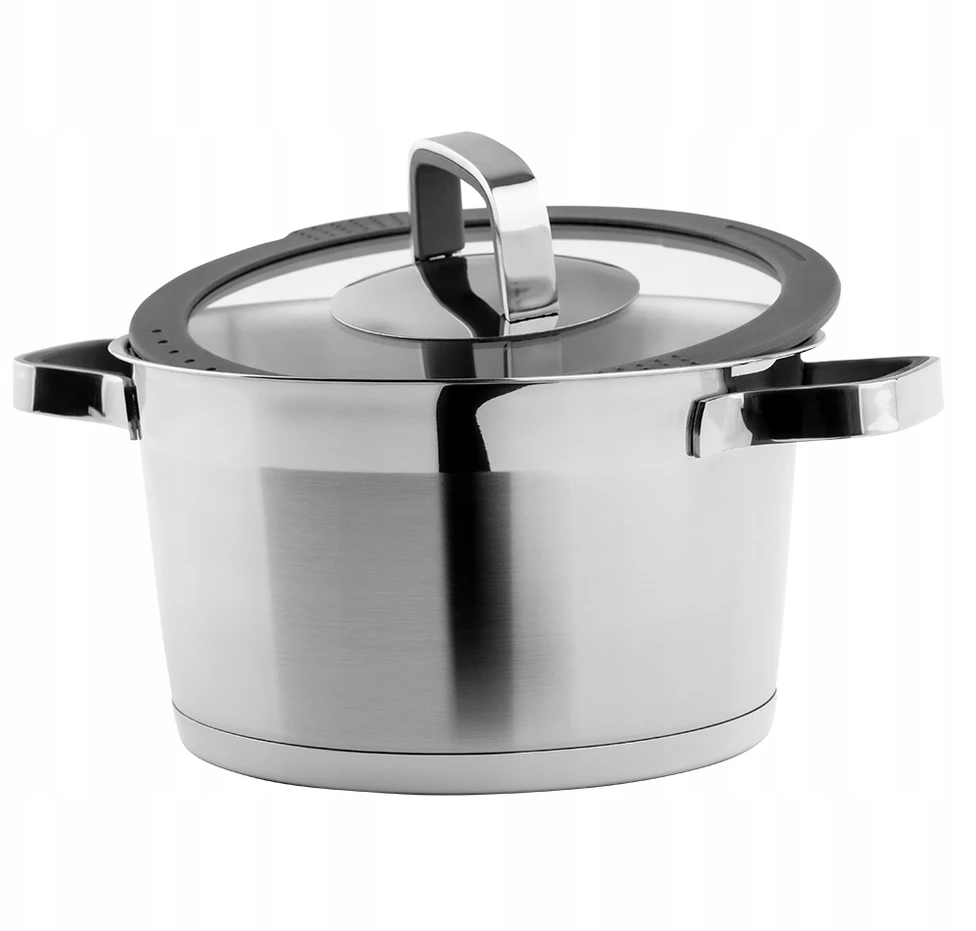 Indukcinis puodas su dangčiu Vinzer Moderno 50073, Ø20 cm, 3,2 l talpa