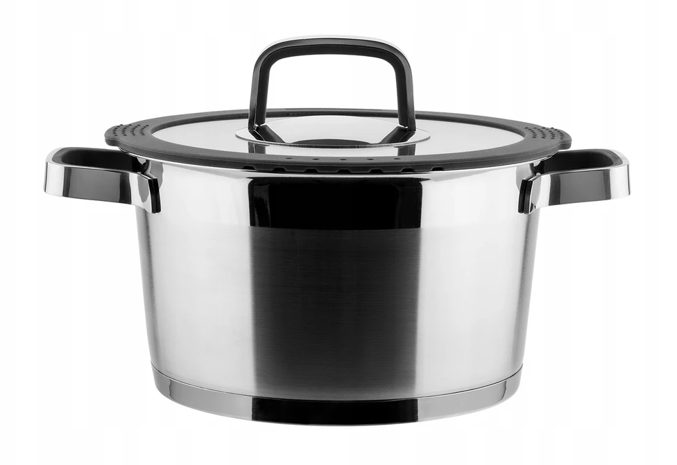 Indukcinis puodas su dangčiu Vinzer Moderno 50073, Ø20 cm, 3,2 l talpa