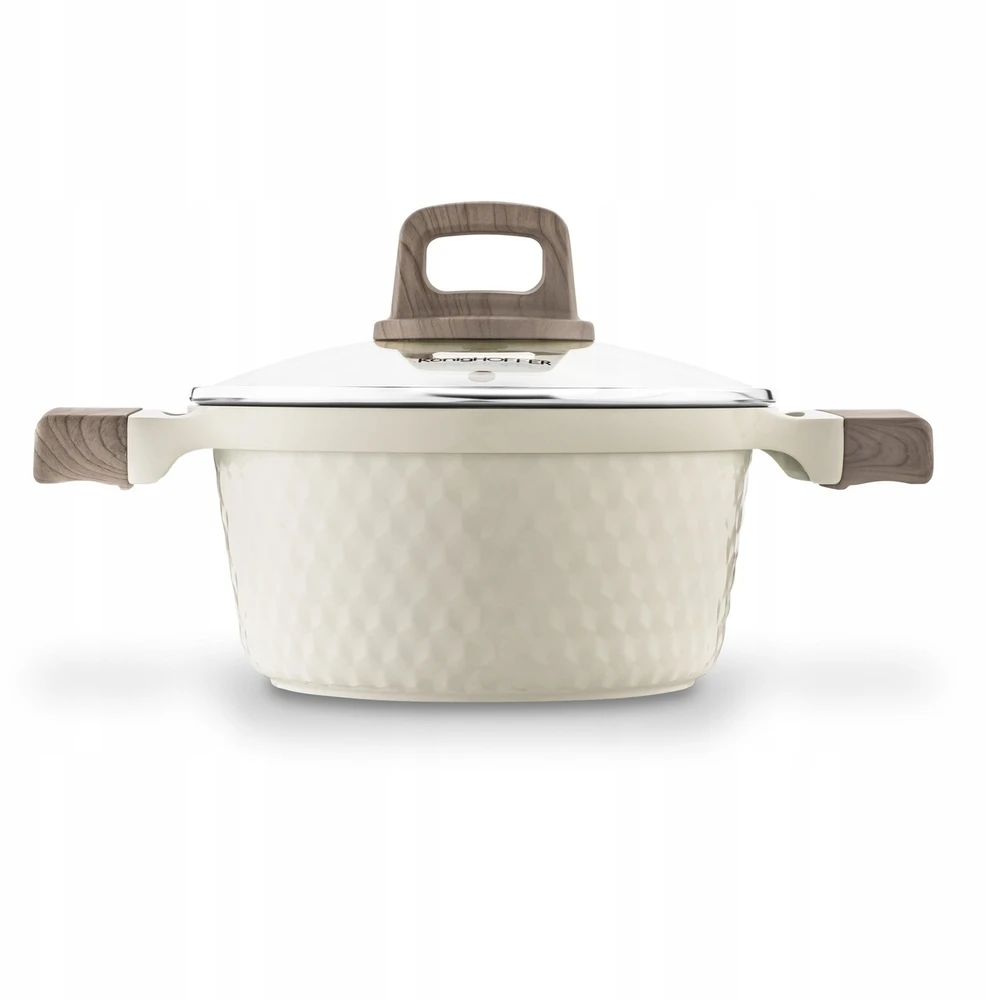 INDUKCINIS PUODAS su KERAMINE danga Kremas Konighoffer Rosti 20cm 2L