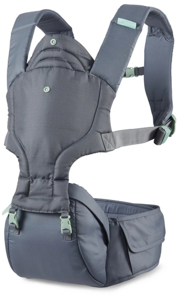Infantino 5in1 Hip rider ir nešynė, pilka