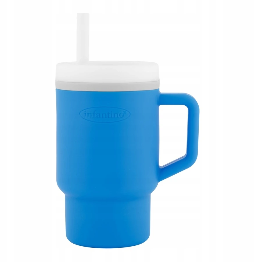 Infantino My 1st Tumbler Children's Sippy Cup, 266ml, silikonas be BPA