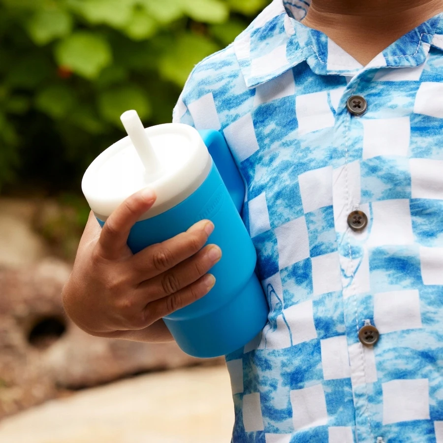 Infantino My 1st Tumbler Children's Sippy Cup, 266ml, silikonas be BPA
