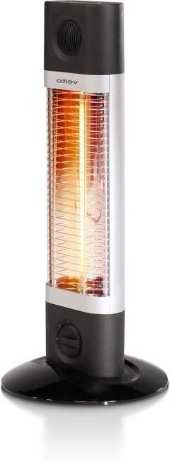 4IQ Infraraudonųjų spindulių šildytuvas “Joris Mini” 1200W, juodas