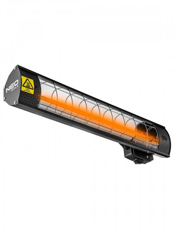 Neo Tools Infraraudonųjų spindulių šildytuvas Neo 90-031, 2kW