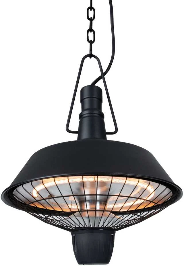 SUNRED | Šildytuvas | RSH16, Indas Bright Kabantis | Infraraudonųjų spindulių | 2100 W | Juodas | IP24
