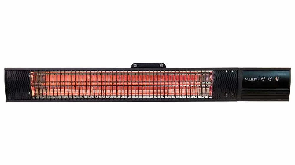 Sunred sieninis šildytuvas RD-DARK-25, 2500 W, Juodas