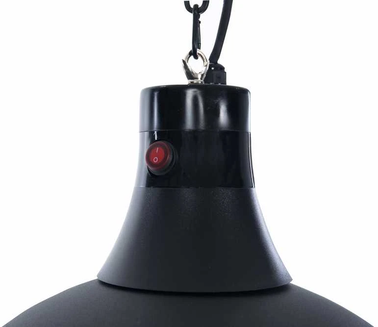 SUNRED | Šildytuvas | IND-2100H, Indus II Bright Kabantis | Infraraudonųjų spindulių | 2100 W | Juodas | IP44