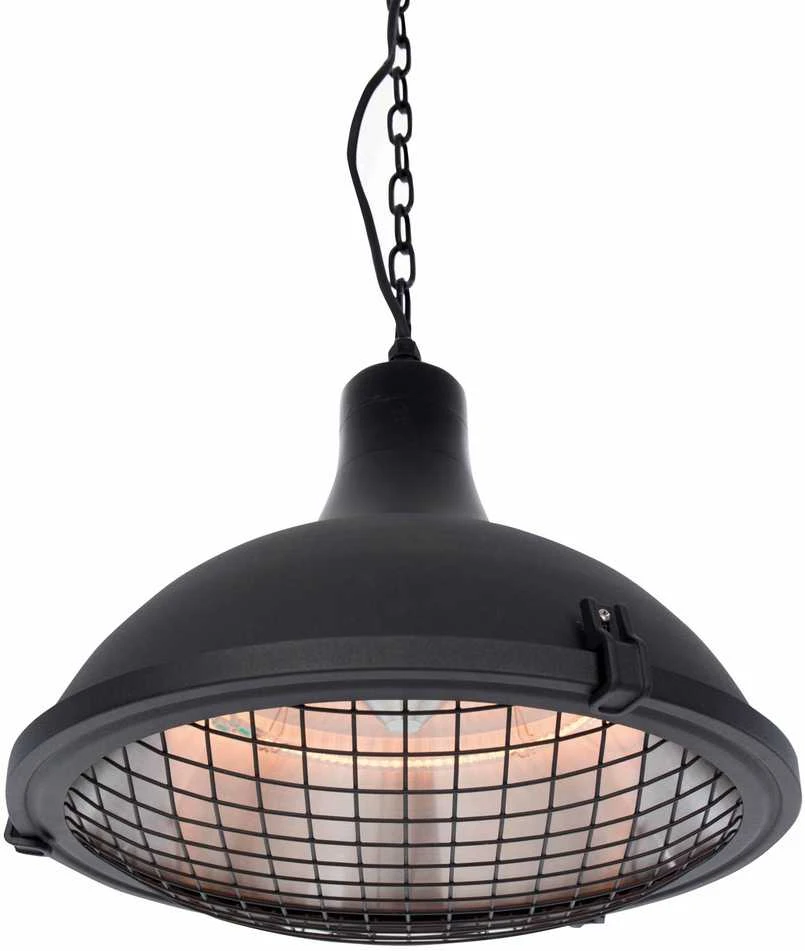 SUNRED | Šildytuvas | IND-2100H, Indus II Bright Kabantis | Infraraudonųjų spindulių | 2100 W | Juodas | IP44