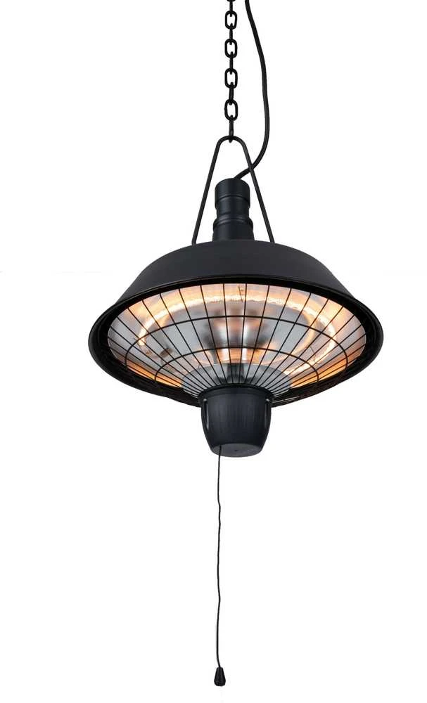 SUNRED | Šildytuvas | RSH16, Indas Bright Kabantis | Infraraudonųjų spindulių | 2100 W | Juodas | IP24