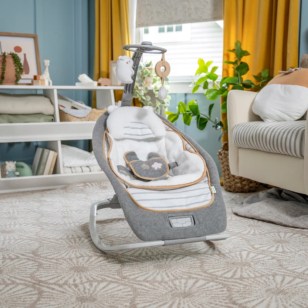 Ingenuity Gultukas-supynės Bright Starts Boutique Collection, Rocking Seat - Bella Teddy