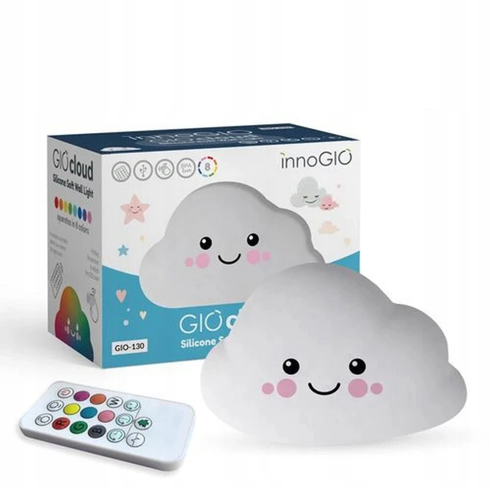 InnoGiO naktinė lempa debesėlis GIOcloud GIO-130