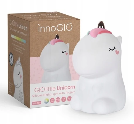 InnoGiO naktinė lempa vienragis GIO-142