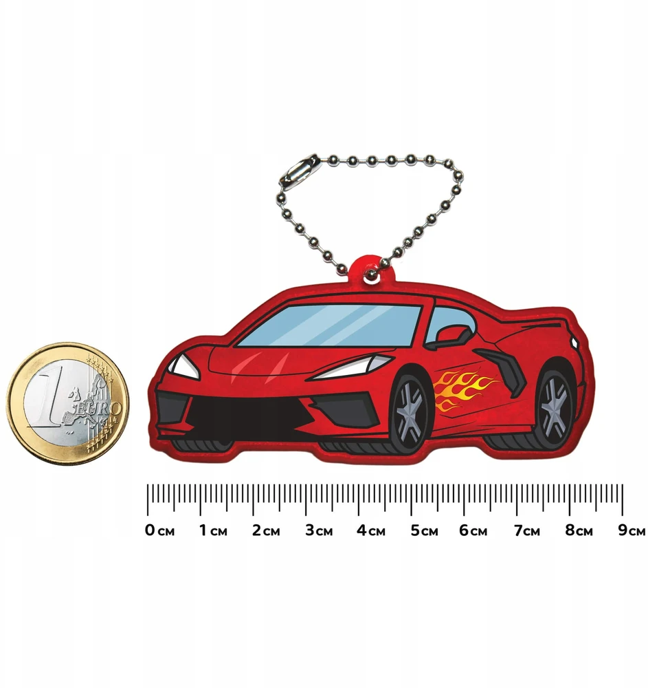 Insafe Atšvaitinis raktų pakabukas automobilis – didesnis saugumas