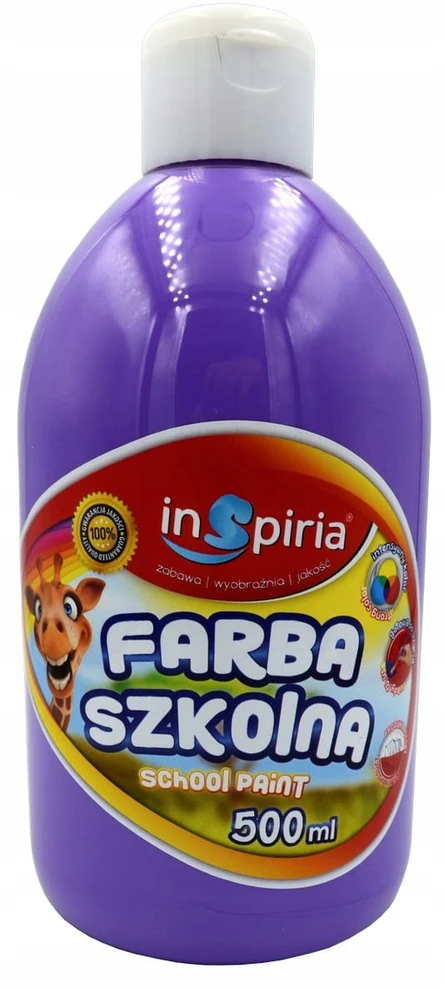 Schemat Inspiria Plakatų dažai 500ml, violetiniai