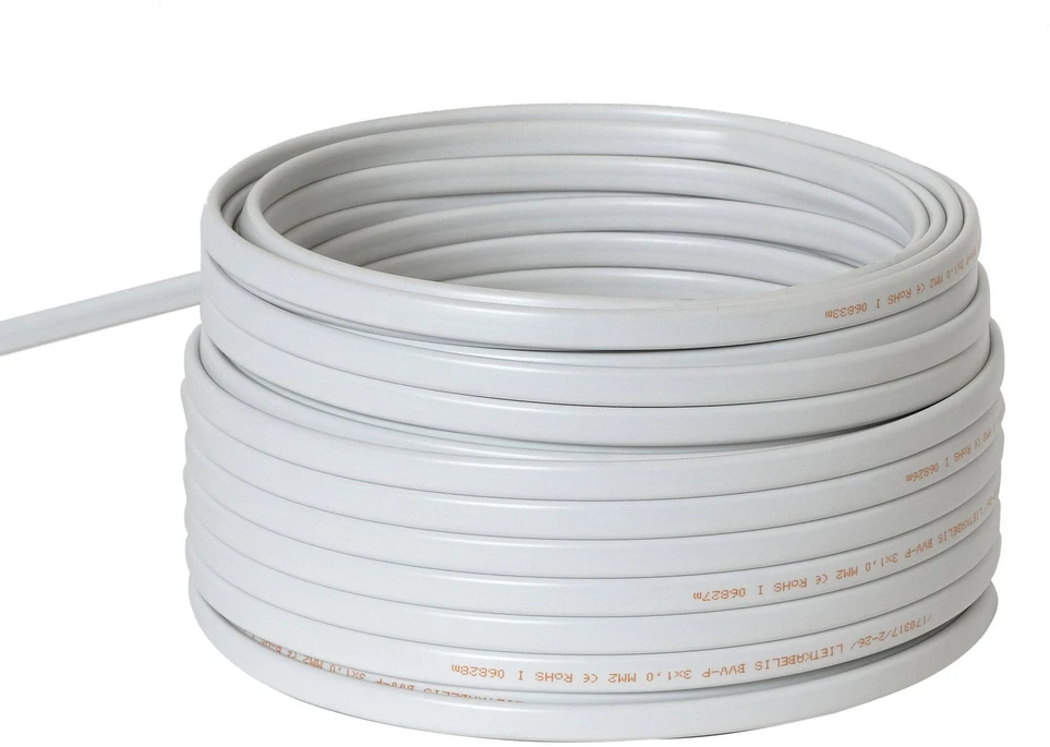 Lietkabelis Kabelis BVV-P, 3×1 mm²
