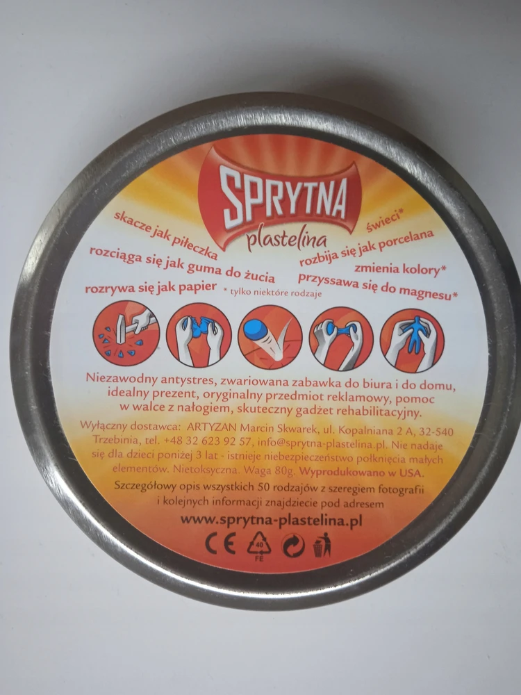 Intelligente Knete Sumanus plastilinas – Artyzano amerikietiška svajonė