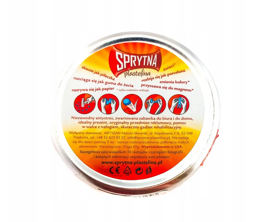 Intelligente Knete Smart Plast IŠMANUSIS PLASTILINAS plastilinas Saulėtasis chameleonas 80g,8594164760051