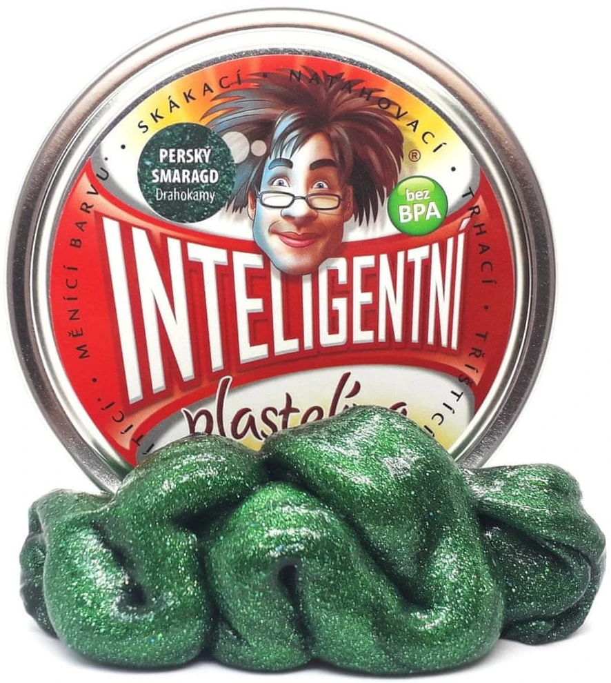 Intelligente Knete Sumanus plastilinas Brangusis metalas Persiškas smaragdas Original Magic 18g