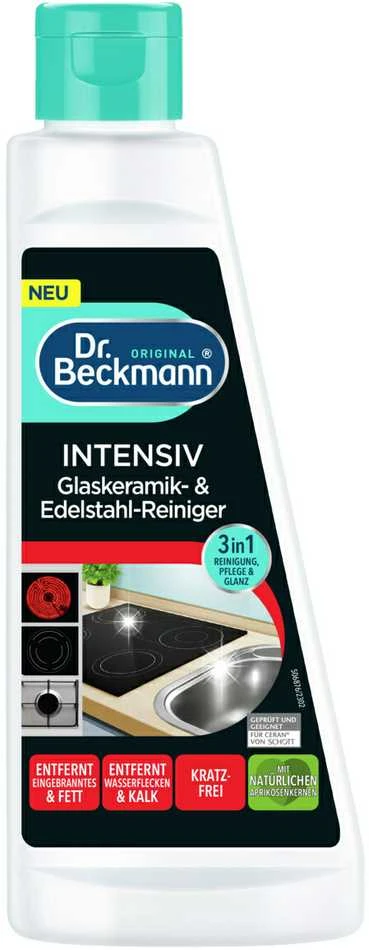 Intens.val.kremas viryklės/nerūd.plieno paviršiams Dr.Beckmann 250ml