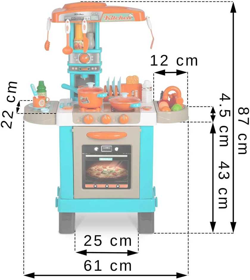 Interaktyvi virtuvėlė vaikams „Ricokids 773100“