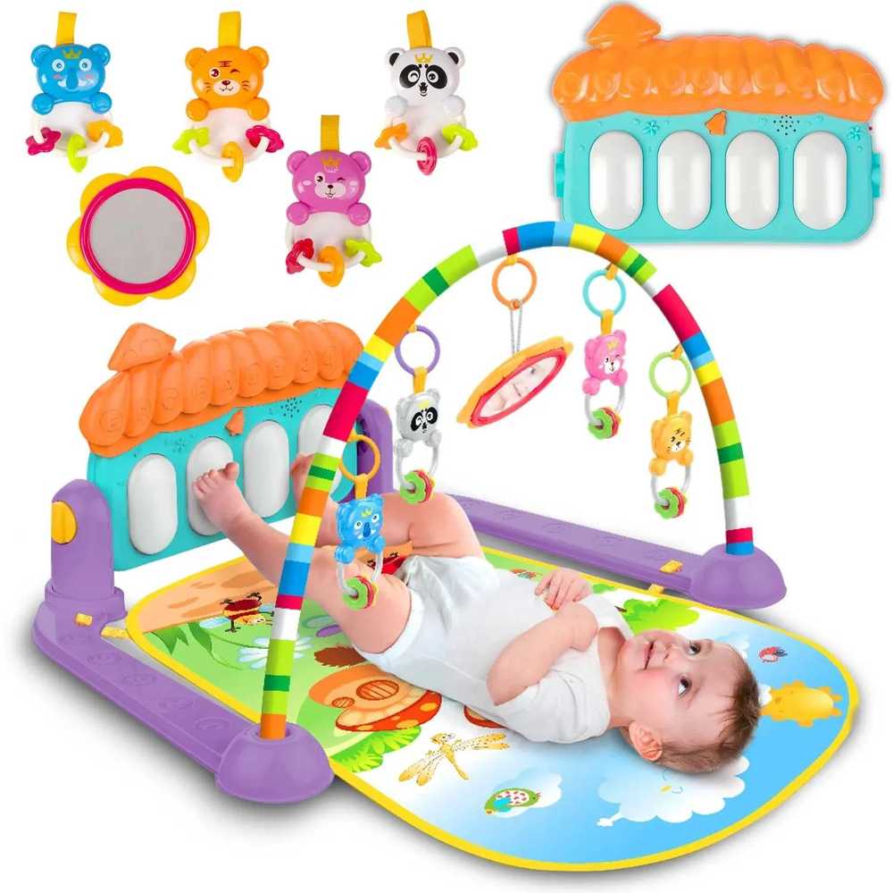 Interaktyvus edukacinis kilimėlis „Ricokids“ su pianinu – 7315