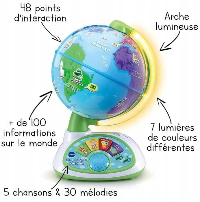 Interaktyvus gaublys Vtech My First Globe Lumi Touch