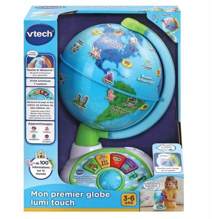 Interaktyvus gaublys Vtech My First Globe Lumi Touch