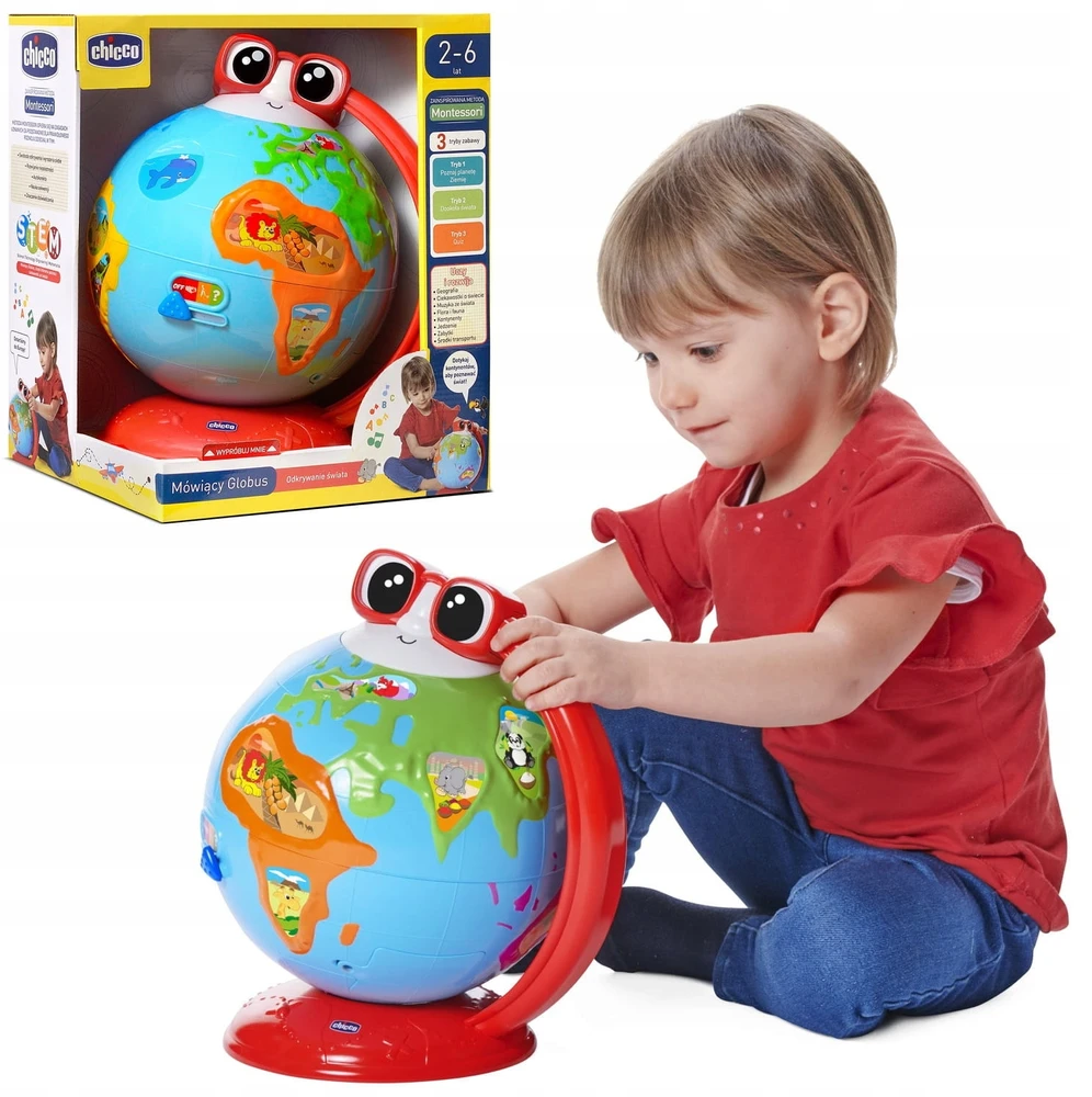 „Globus Chicco Edu4You“ kalbantis gaublys