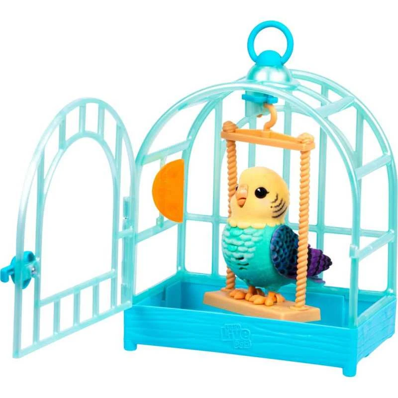 Moose Interaktyvus žaislinis paukščiukas Little Live Pets My Really Real Bird & Cage Indie