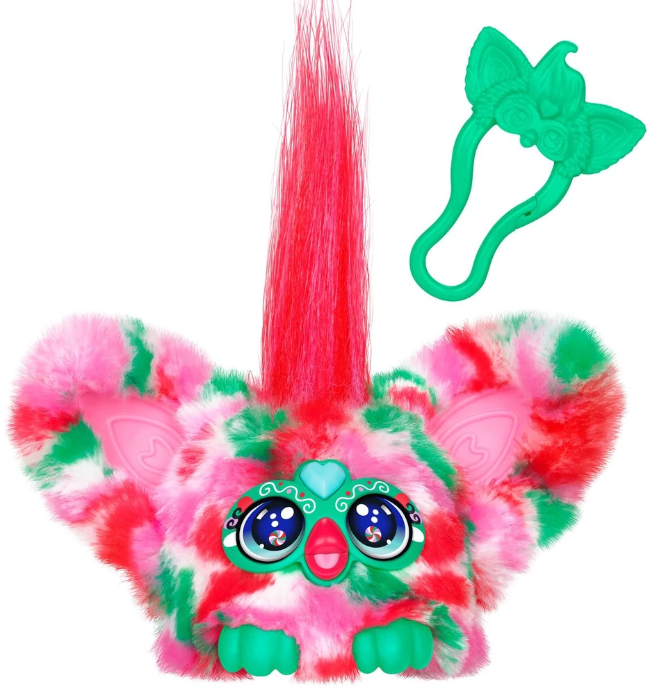 FURBY interaktyvus pliušinis žaislas „Furblet Pep Mint“ 5 cm