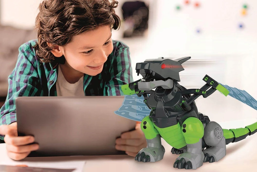 Robotikos konstravimo rinkinys - Mecha Dragon - Clementoni 50682