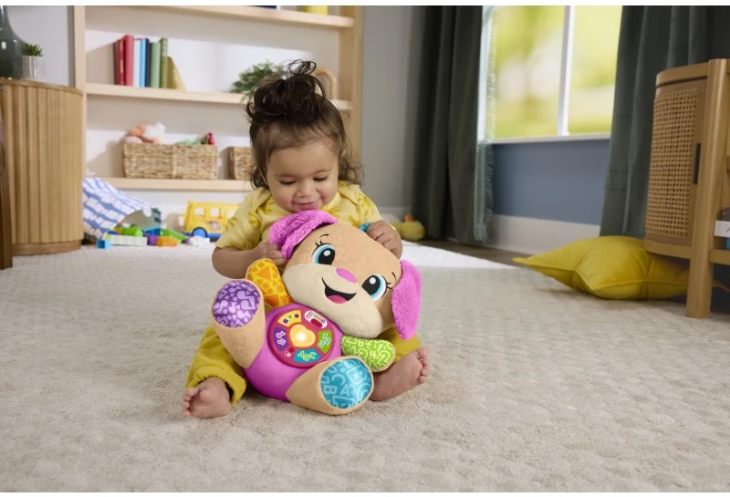 Mattel FISHER-PRICE išmaniųjų lygių mokomojo šuniuko sesutė LT (lietuviškai įgarsinta) (JFD32)